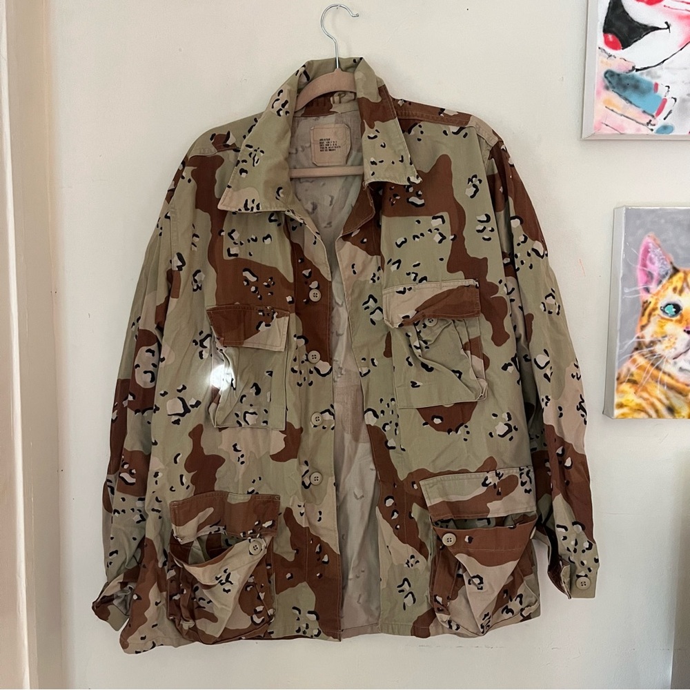 Vintage desert storm Camo Jacket